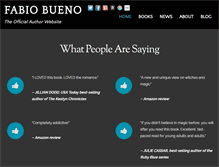 Tablet Screenshot of fabiobueno.com